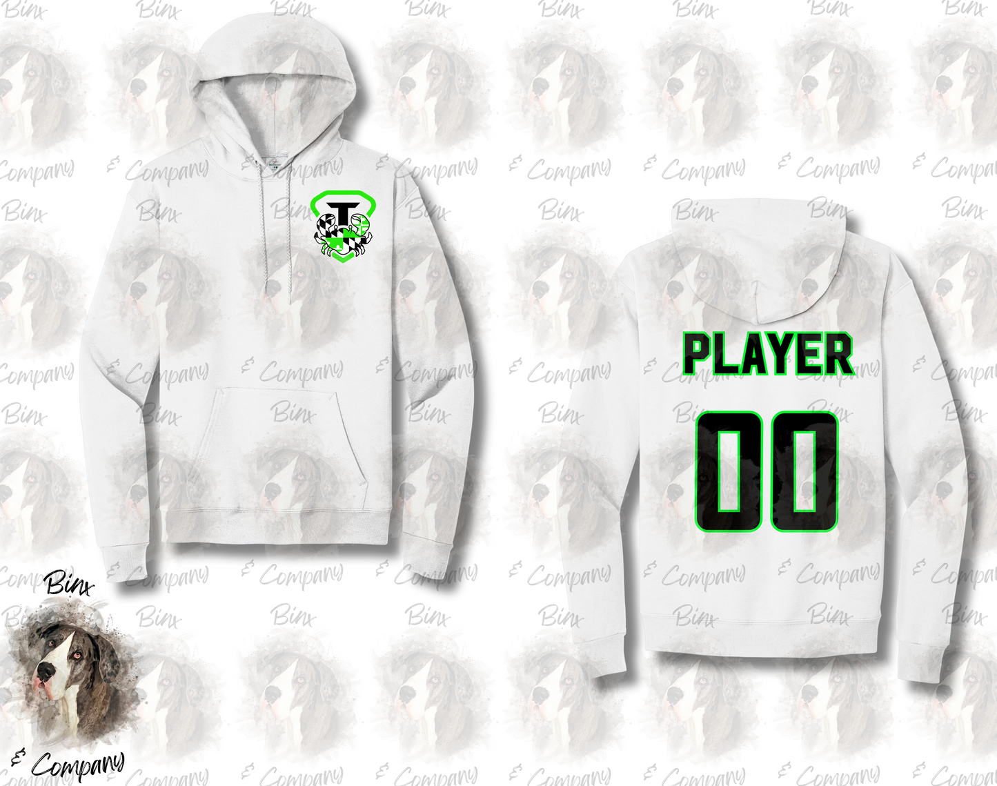 Hoodie • Design 1 Pocket Logo