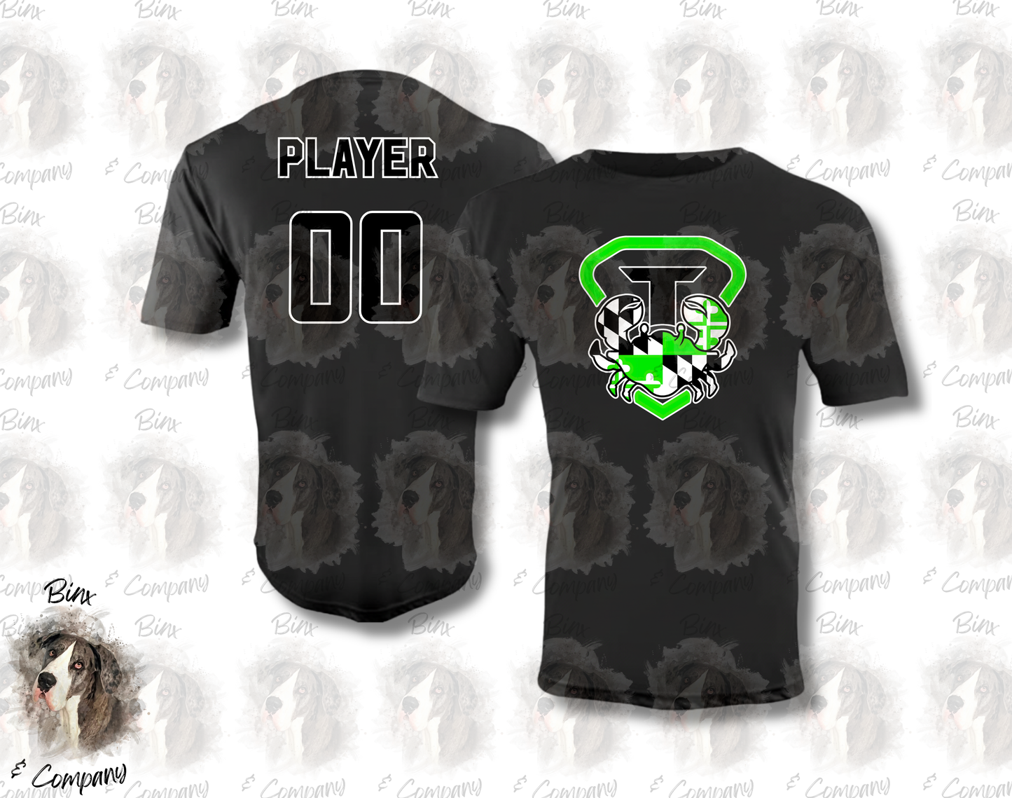Performance Short Sleeve Shirt • Design 1