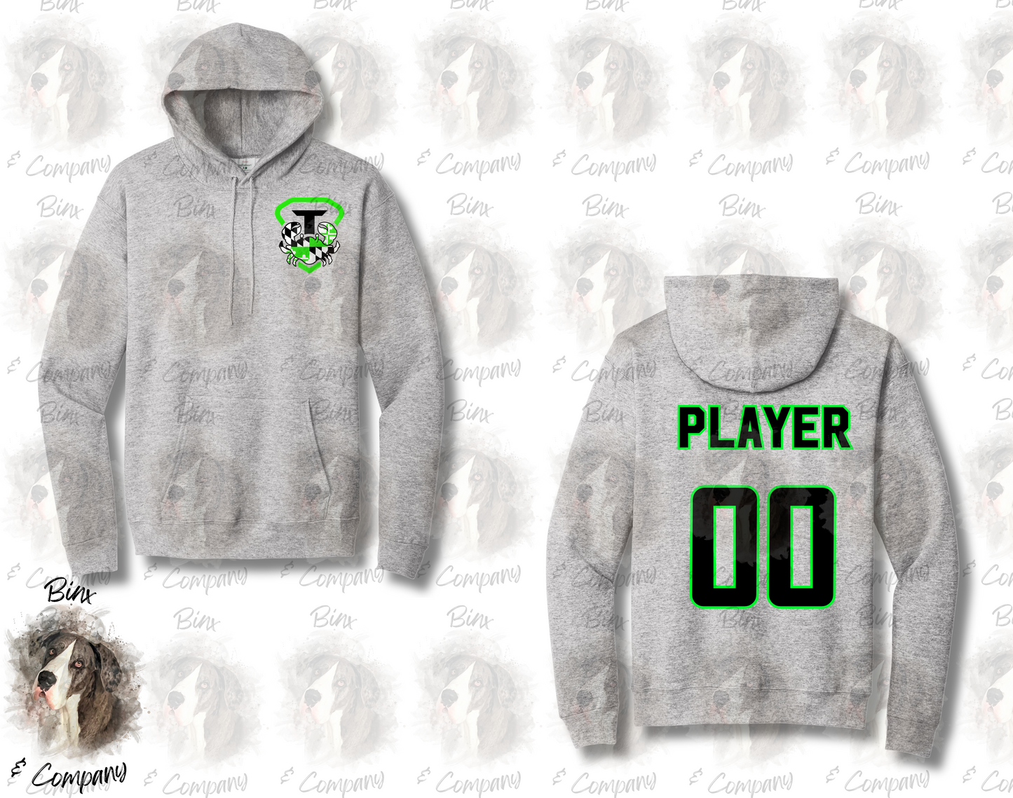 Hoodie • Design 1 Pocket Logo