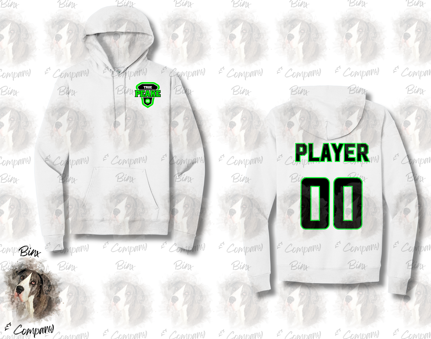 Hoodie • Design 2 Pocket Logo
