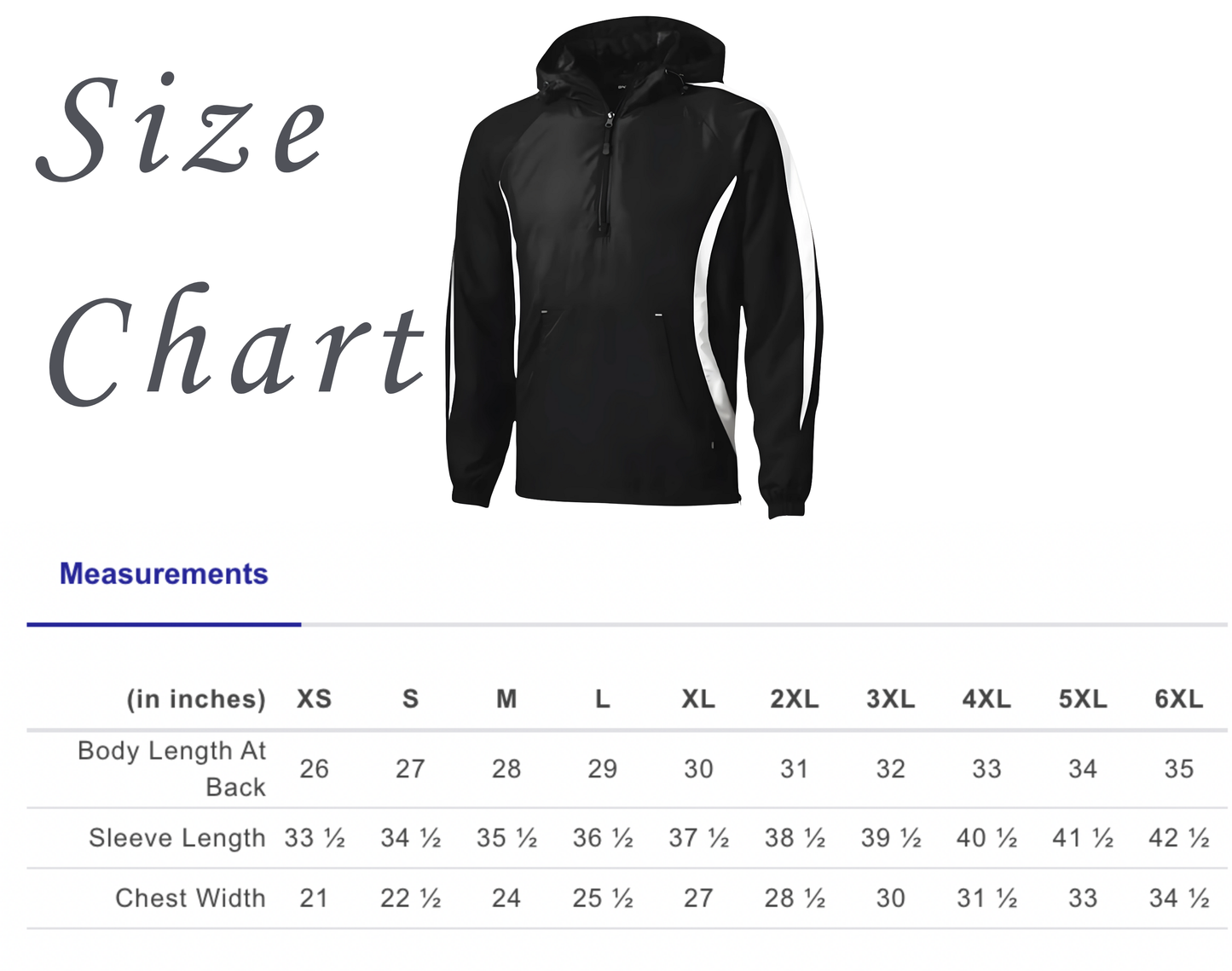 1/2 Zip Hooded Jacket