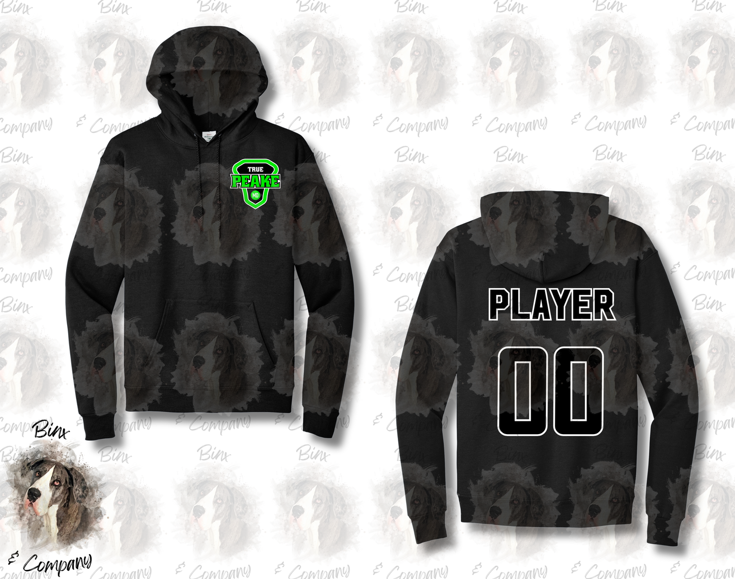 Hoodie • Design 2 Pocket Logo