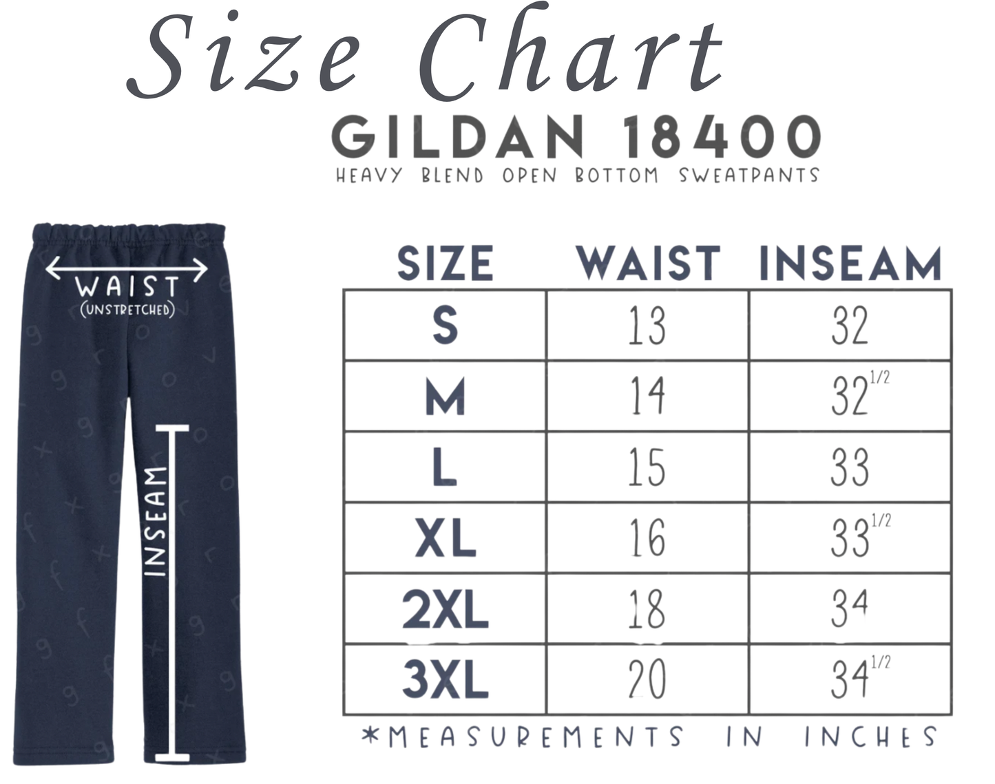 Sweatpants • Design 1