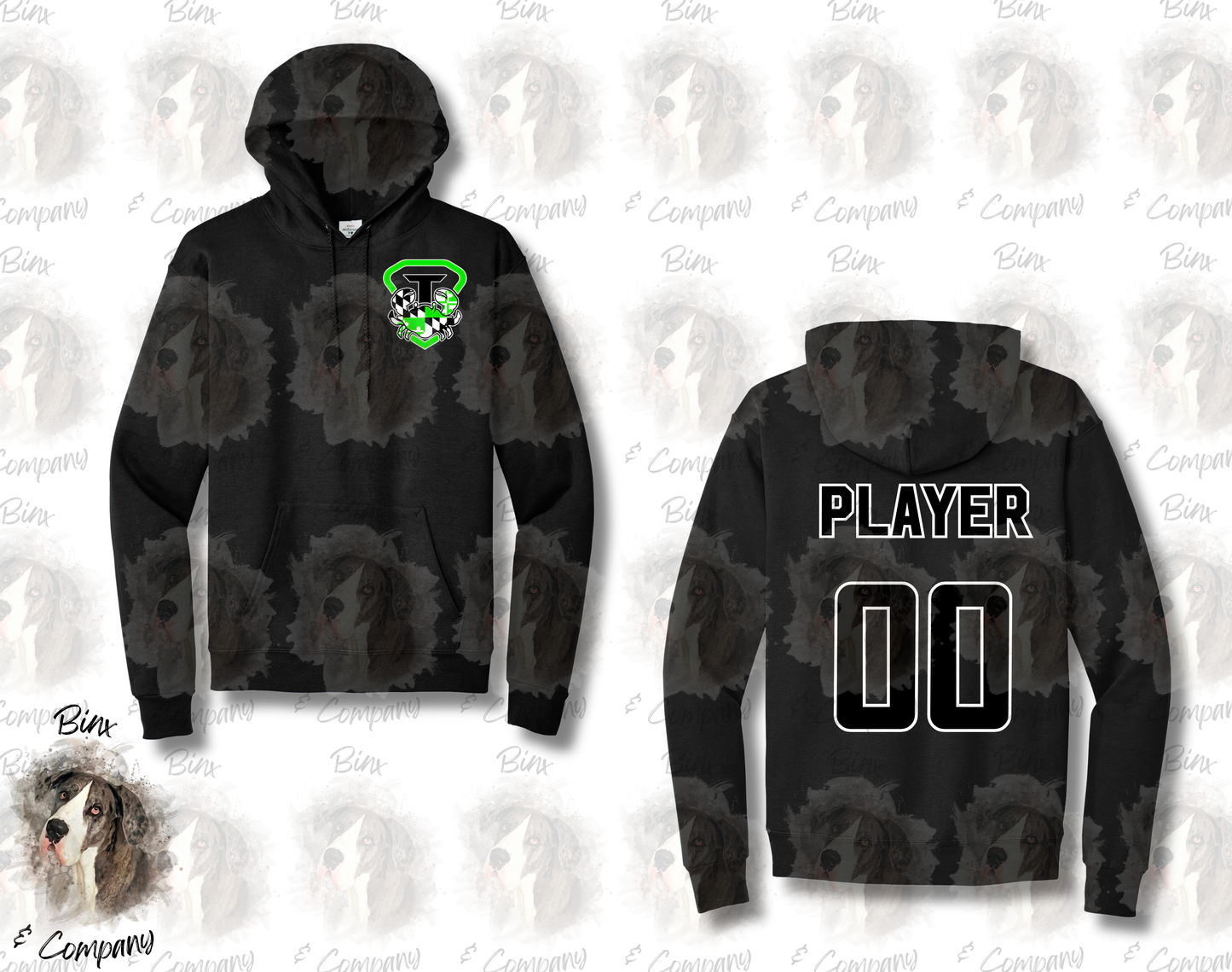 Hoodie • Design 1 Pocket Logo
