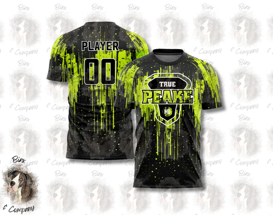Performance Splatter Shirt • Design 2