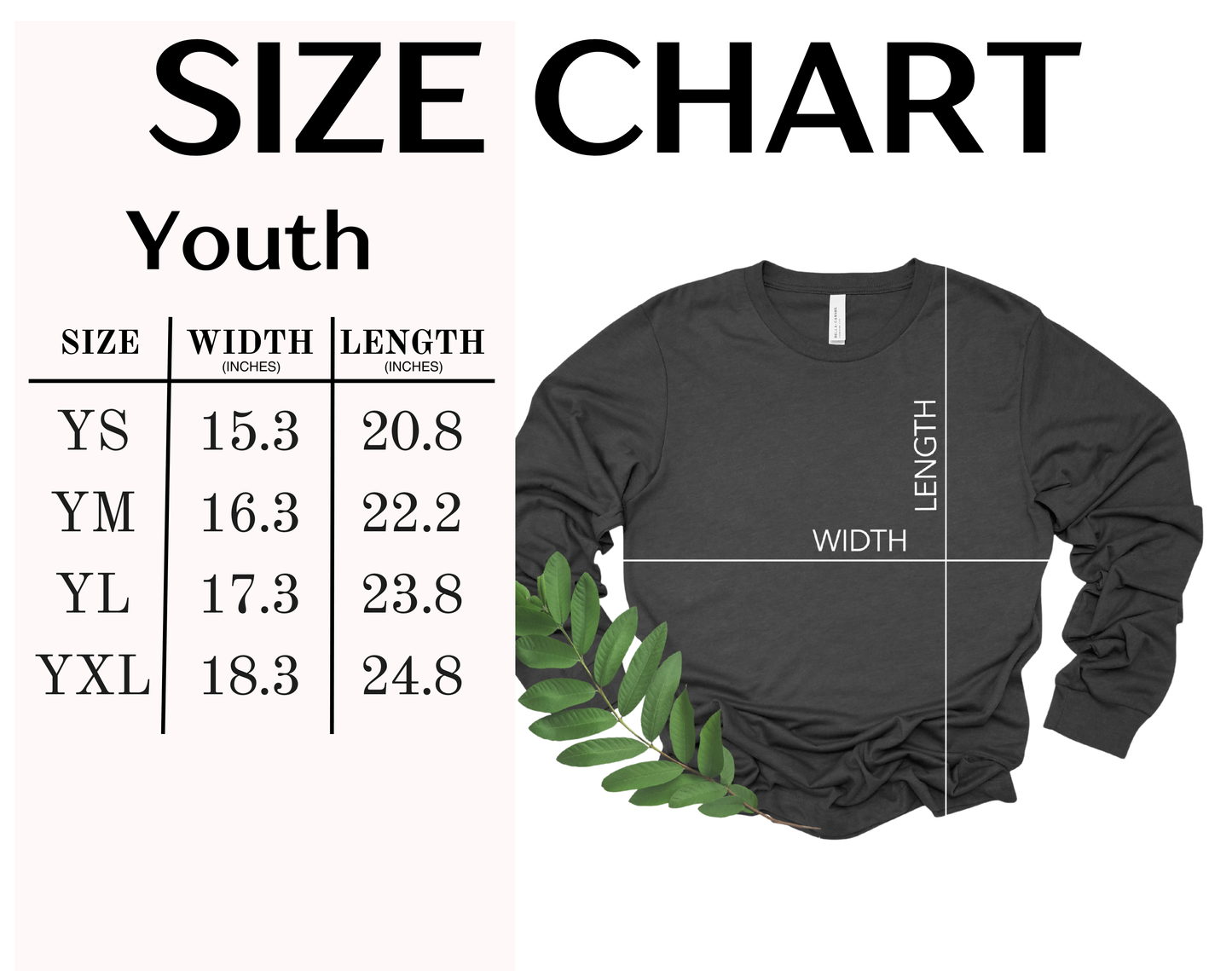 Long Sleeve Shirt • Design 2 Pocket Logo