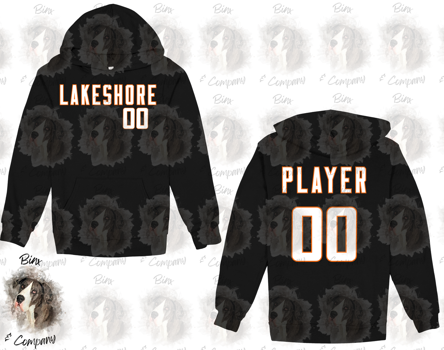 Block Letter Hoodie