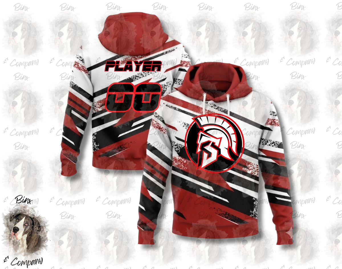 3D Line Hoodie• Design 2