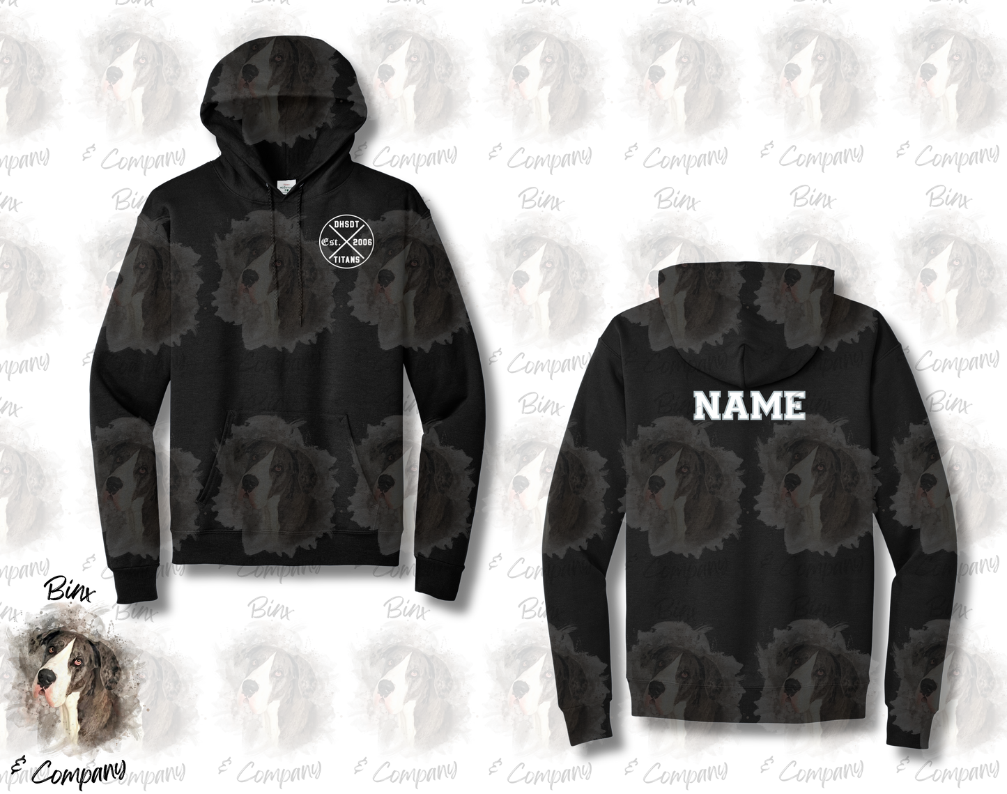 Hoodie • Design 2 Pocket
