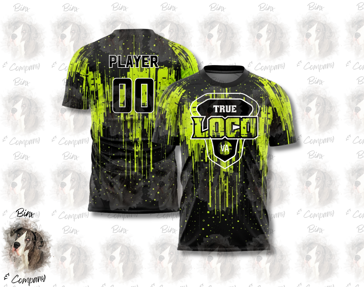 Performance Splatter Shirt • Design 2
