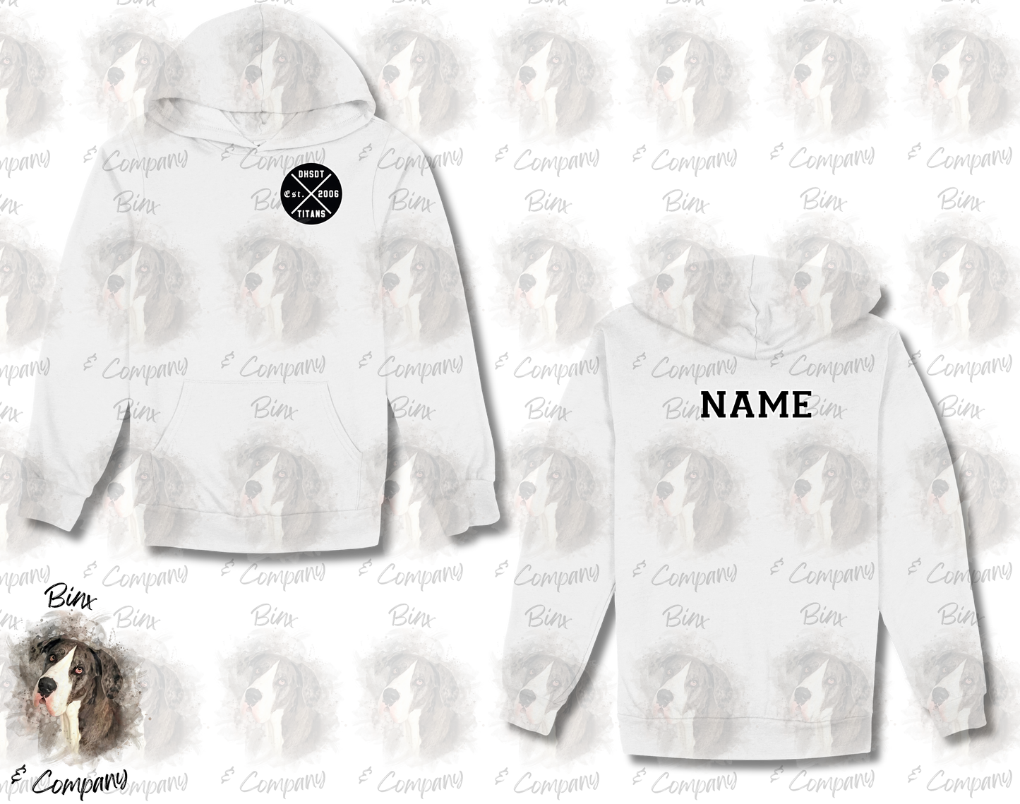 Hoodie • Design 2 Pocket