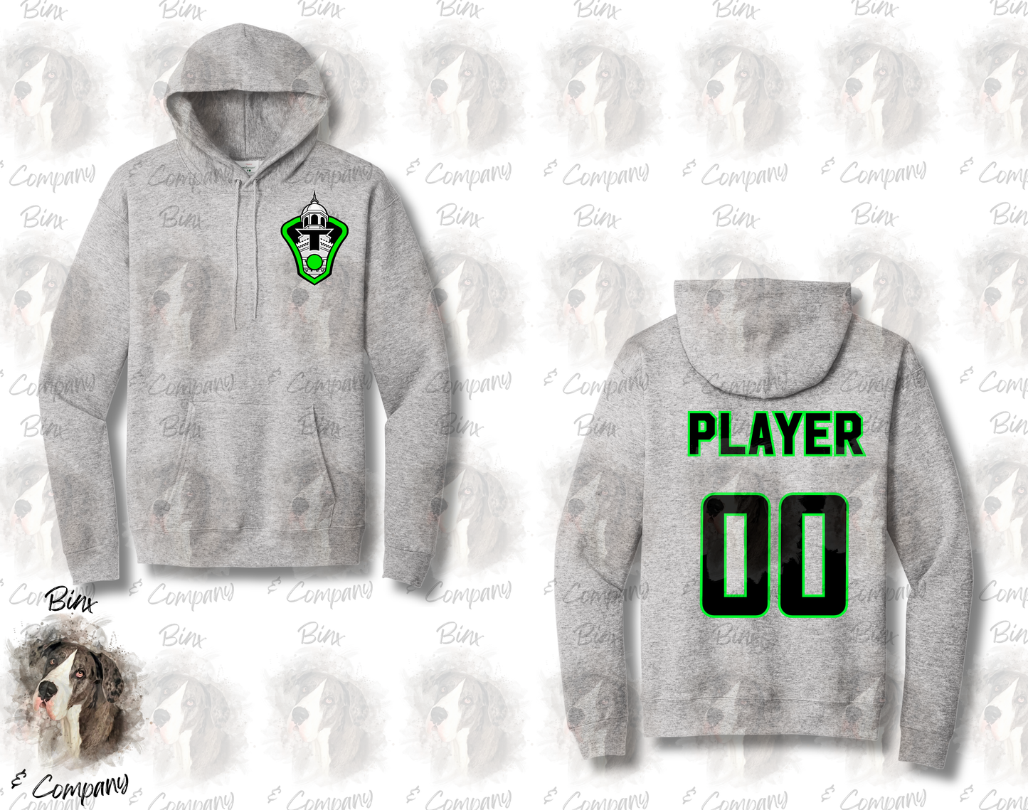Hoodie • Design 1 Pocket Logo