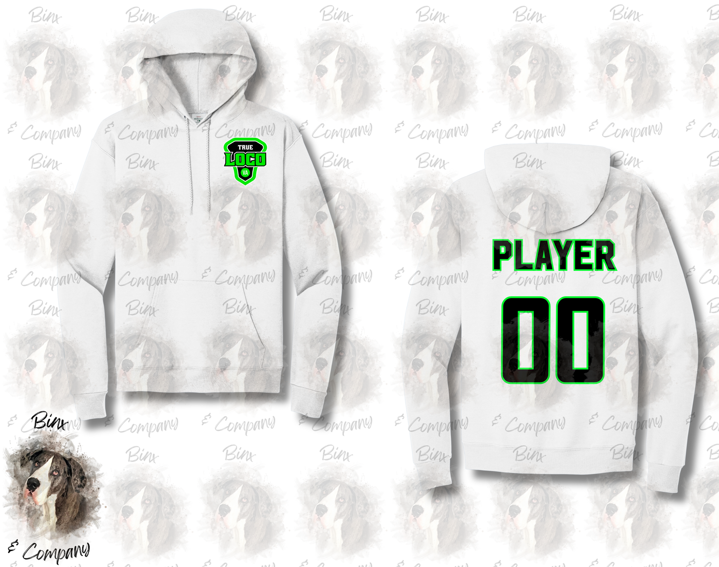 Hoodie • Design 2 Pocket Logo