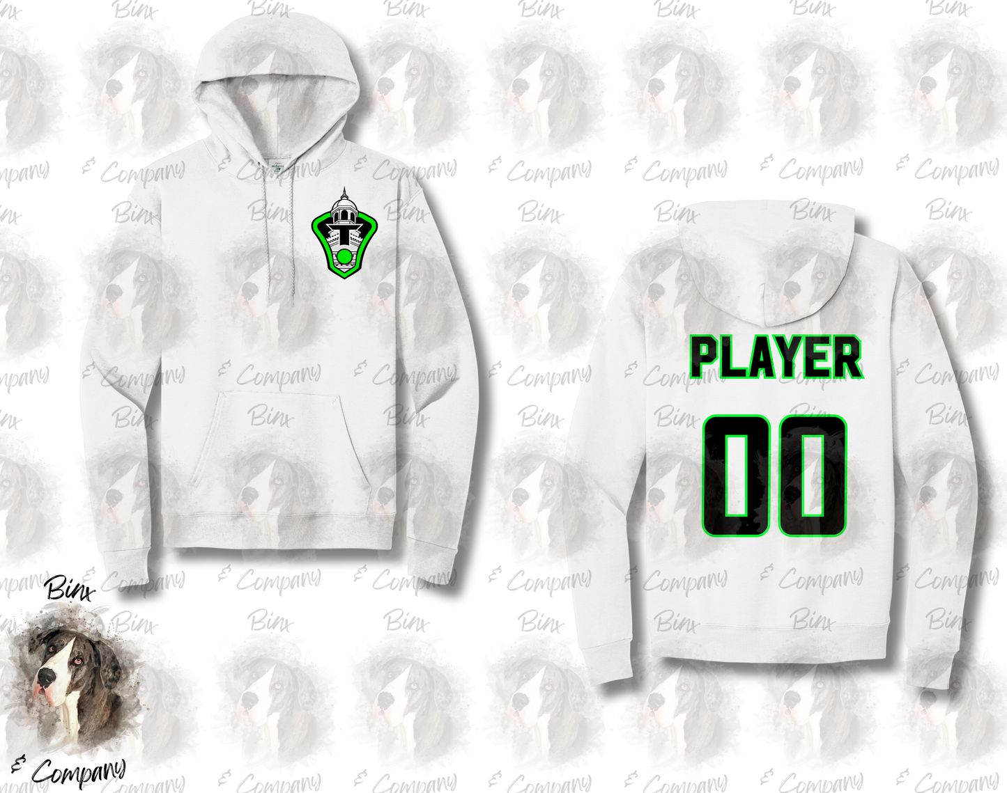 Hoodie • Design 1 Pocket Logo