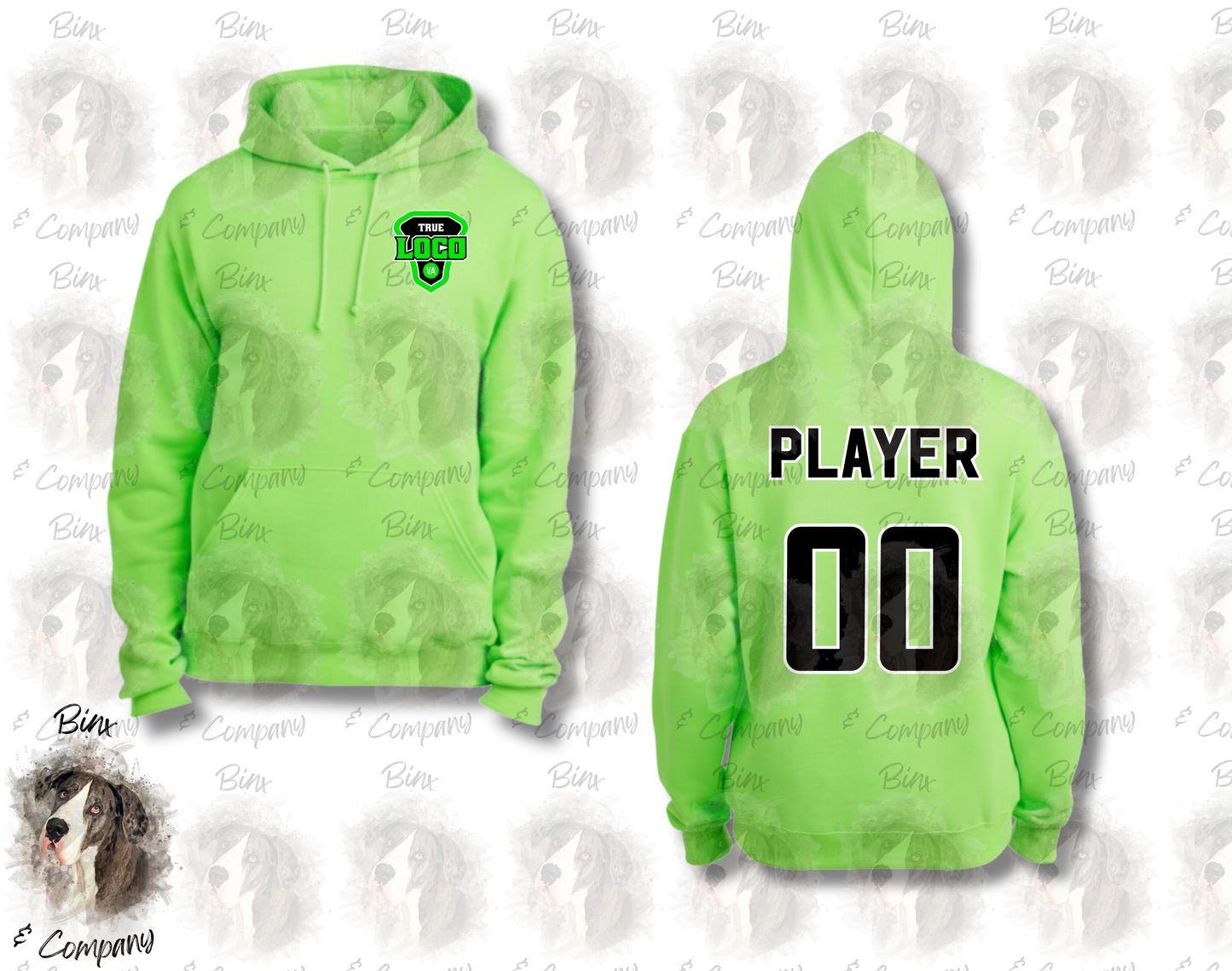 Hoodie • Design 2 Pocket Logo