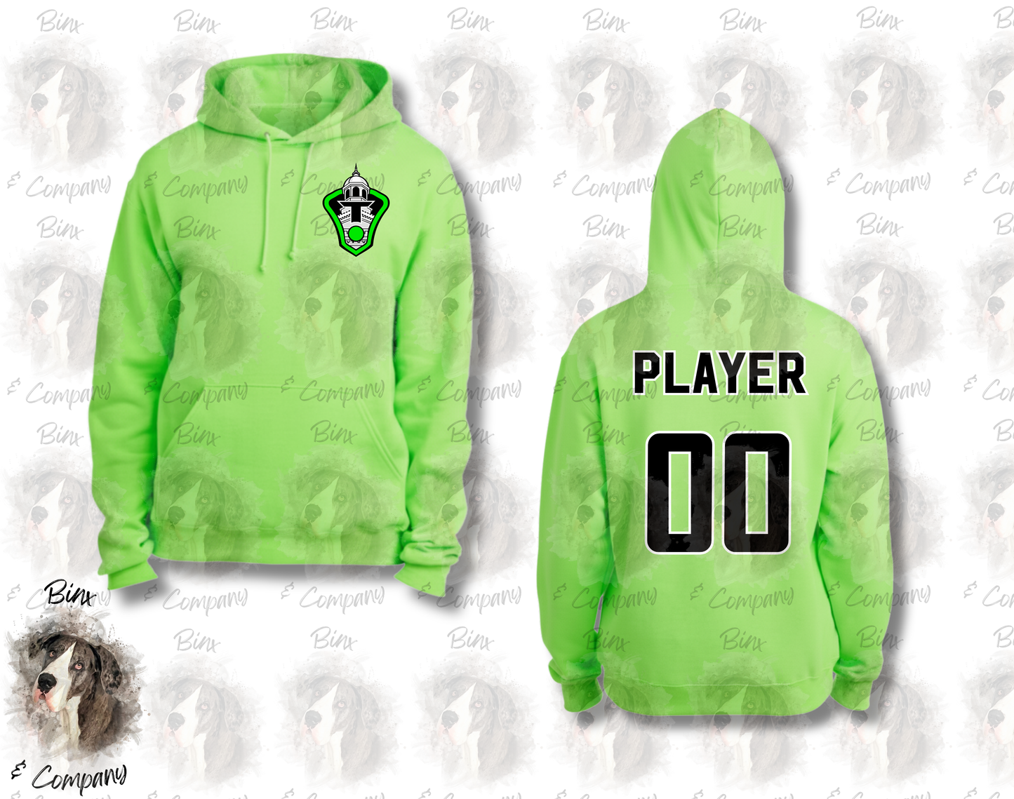 Hoodie • Design 1 Pocket Logo