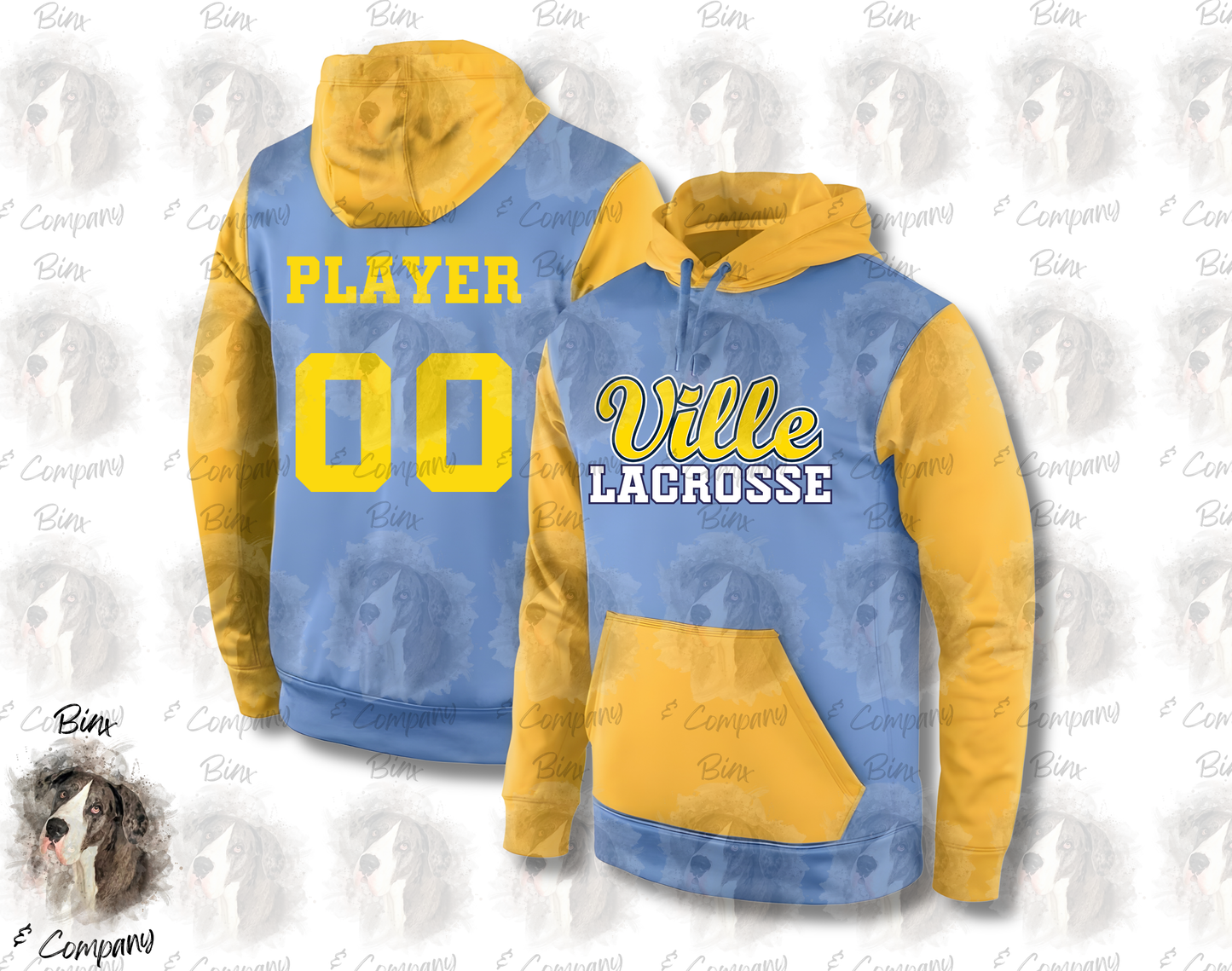 Blue and Gold • Design 1