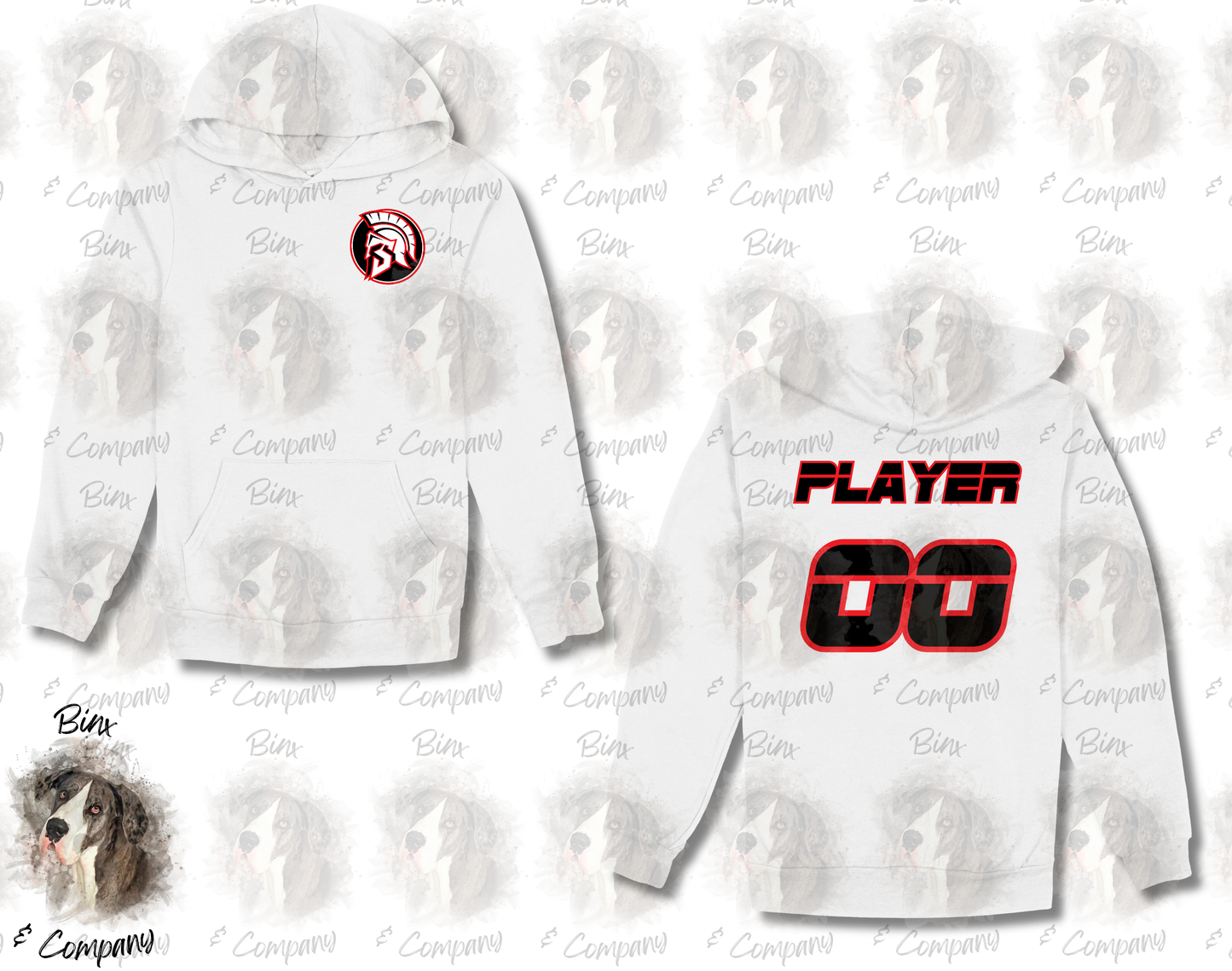 Hoodie • Design 2 Pocket Logo