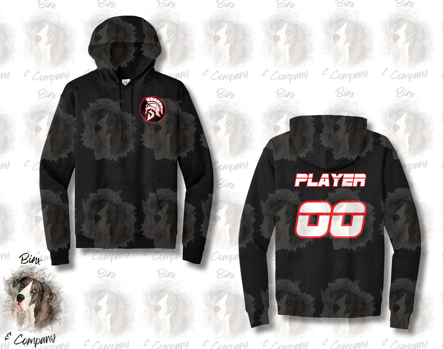 Hoodie • Design 2 Pocket Logo