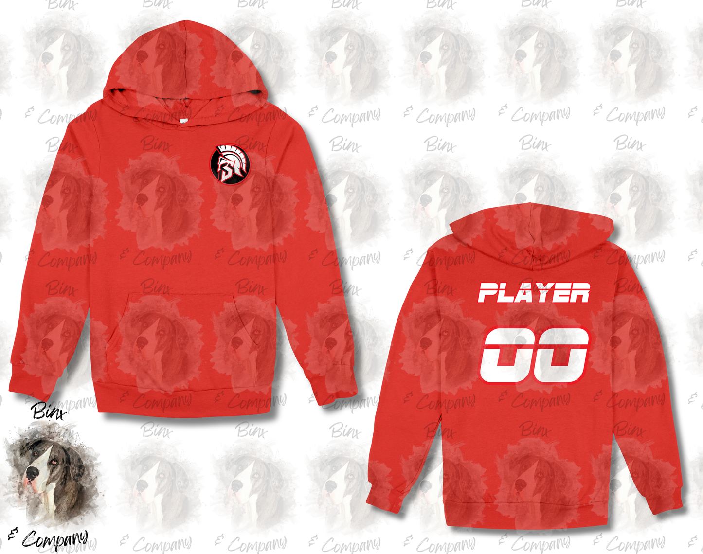 Hoodie • Design 2 Pocket Logo