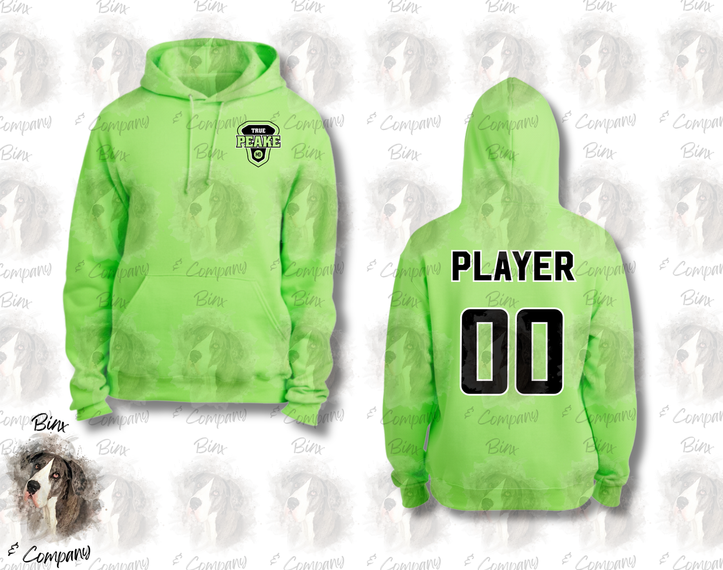 Hoodie • Design 2 Pocket Logo