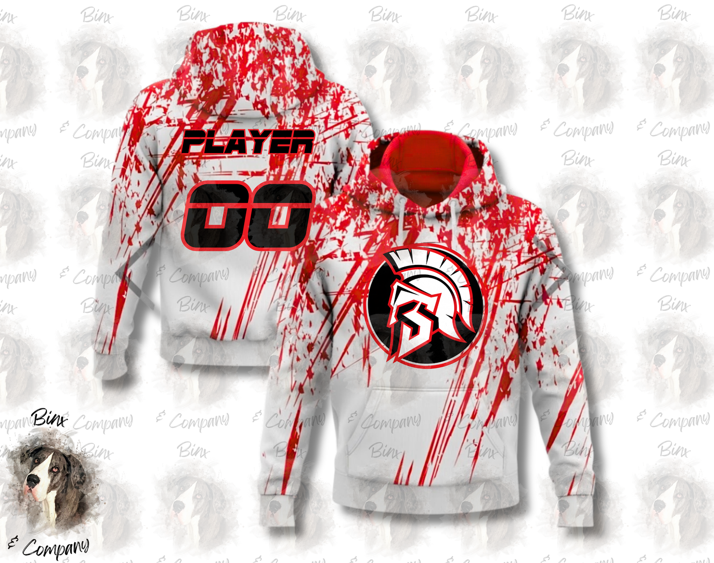 Splatter Hoodie• Design 2