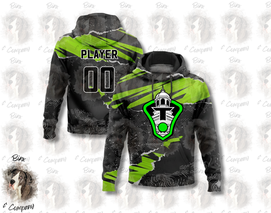 Torn Paper Hoodie• Design 1