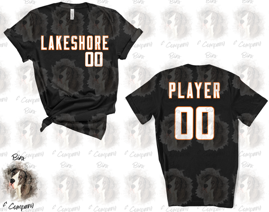 Block Letter Short Sleeve